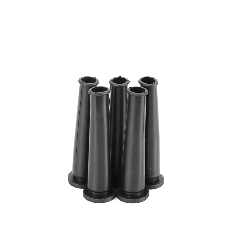 

5Pcs Black Rubber Wire Protector Cable Sleeve Boot Cover For Angle Ment Power Tool Power Cord Protective Cov