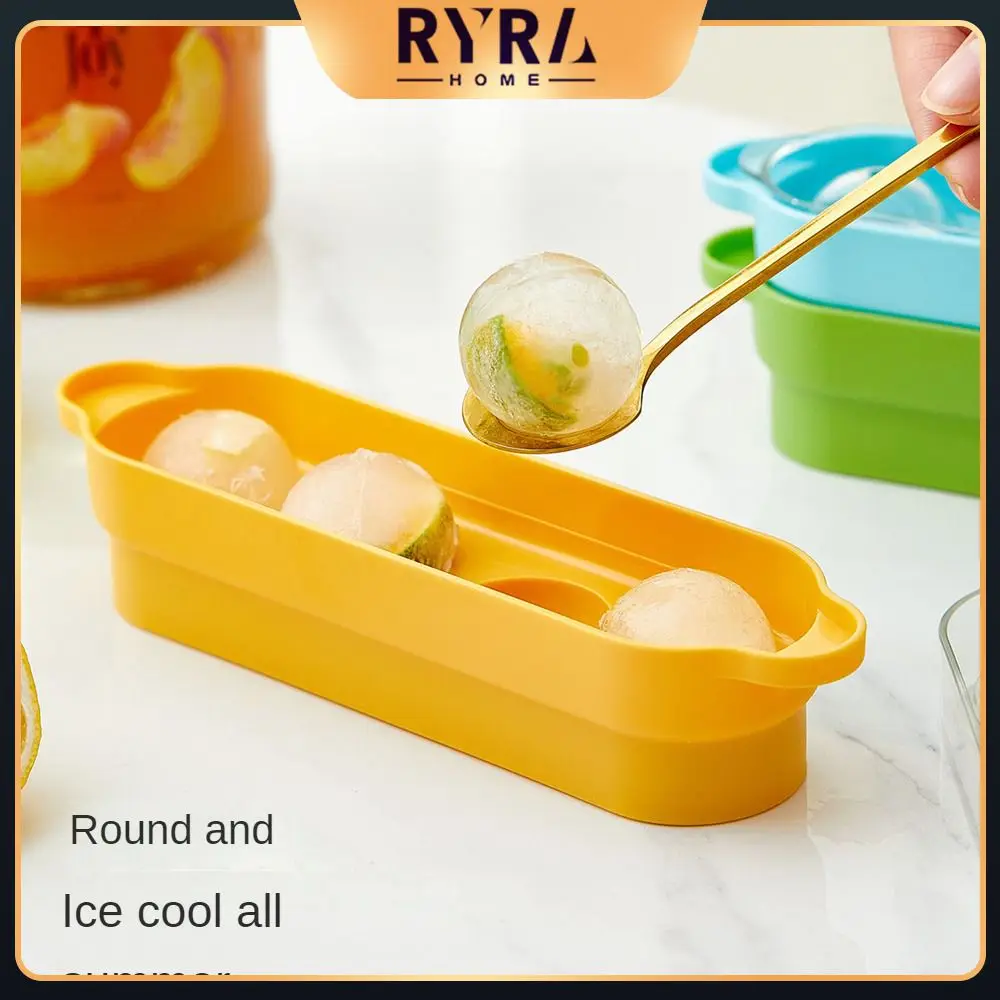 

Food Grade Ice Grill Quick Freezing Healthy Ice Hockey Mold Easy Demoulding Soft Kitchen Supplies Silicone Frozen Ice Block Tool