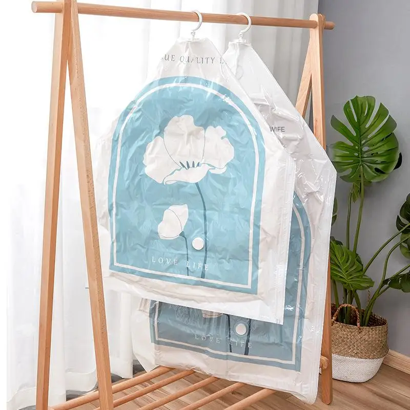 

1pcs Vacuum Bag Storage Home Organizer Bag Foldable Clothes Storage Seal Compressed Travel Space Saving Bags Dustproof Supplies