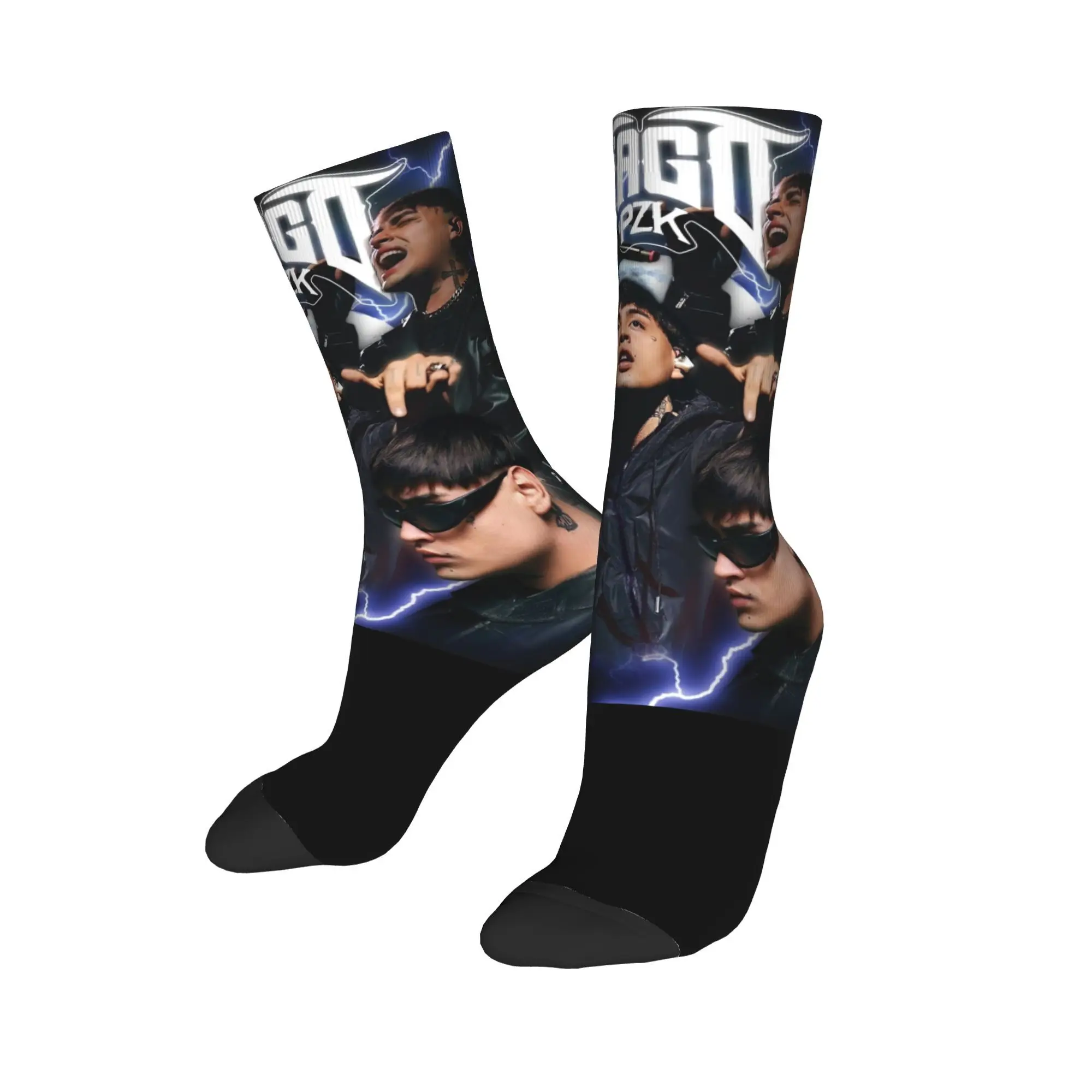 Men Women Retro Rapper Tiago Pzk Bootleg Merch Socks Tour 2025 Cozy Fashion For Casual Wear