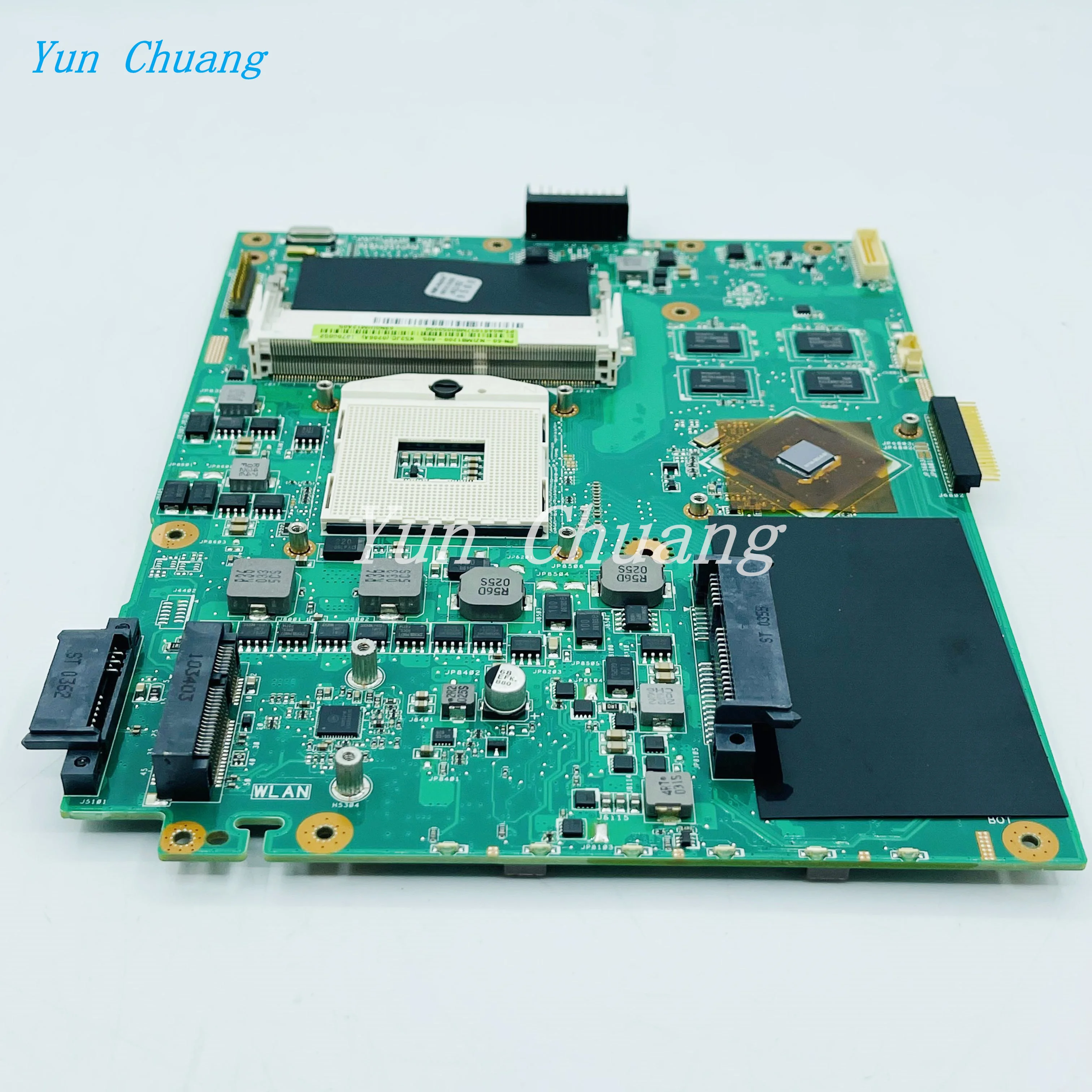 Материнская плата K52JC REV:2.0 для ноутбука GT310M 1G GPU HM55 DDR3 100% |