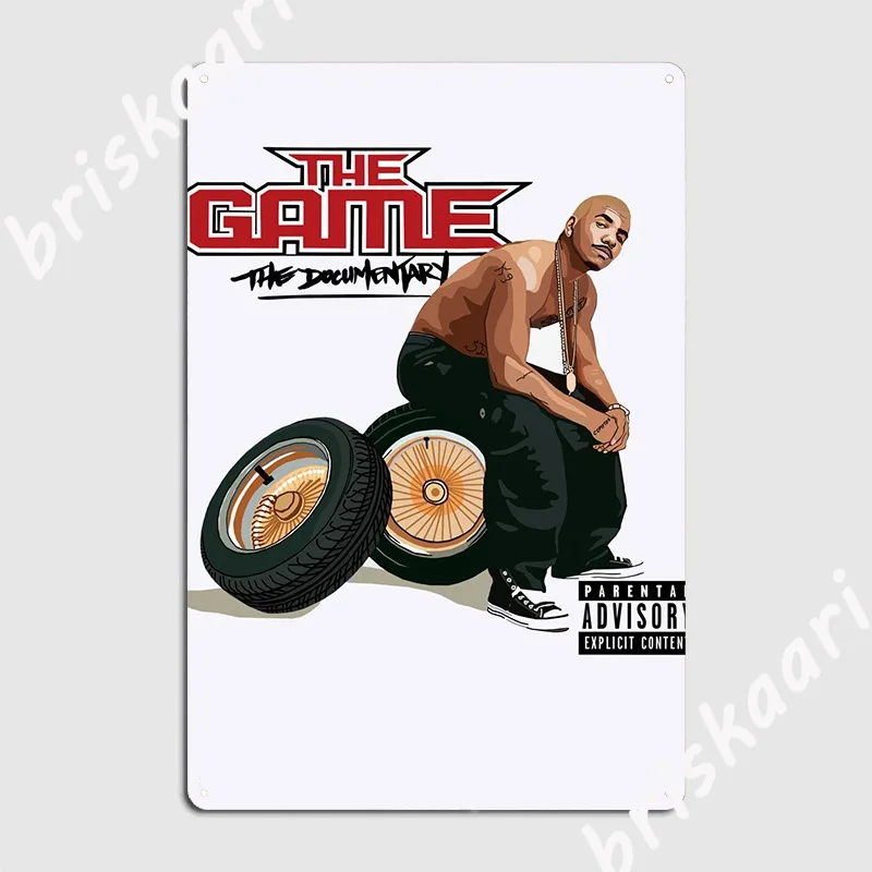 

The Game The документальный плакат, металлическая планета, барная пещера, забавная живопись, Декор, жестяной знак, плакат