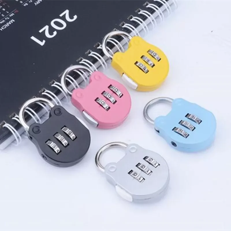 

Luggage Travel Digit Number Code Lock Combination Padlock Safe Lock for Gym Digital Locker Suitcase Drawer Lock Hardware