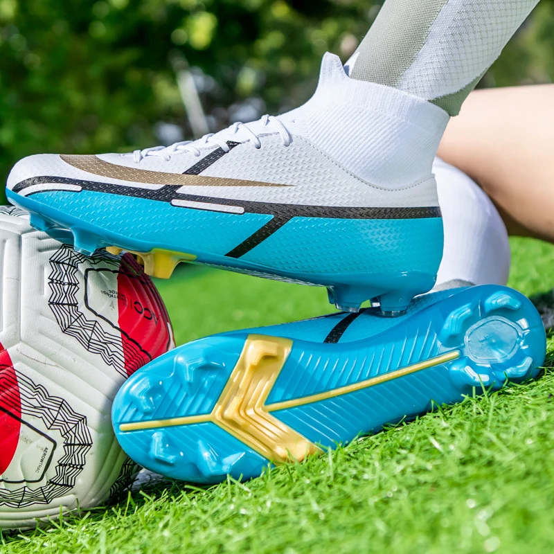 Men's New Arrival Soccer Shoes TF/FG Outsole Non-Slip Football Boots For Adult Children Unisex Outdoor Futsal Trainning Footwear