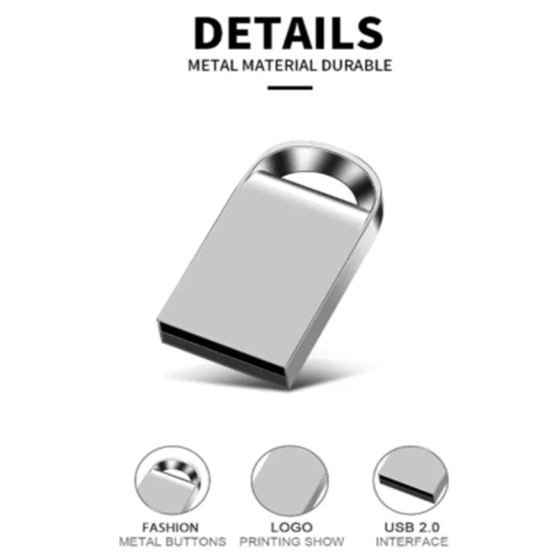 

New Super Mini metal 8GB usb flash drive 4GB 16GB 64GB Tiny Pendrive Memory Stick 32gb Storage Device WaterProof u disk Hot sale