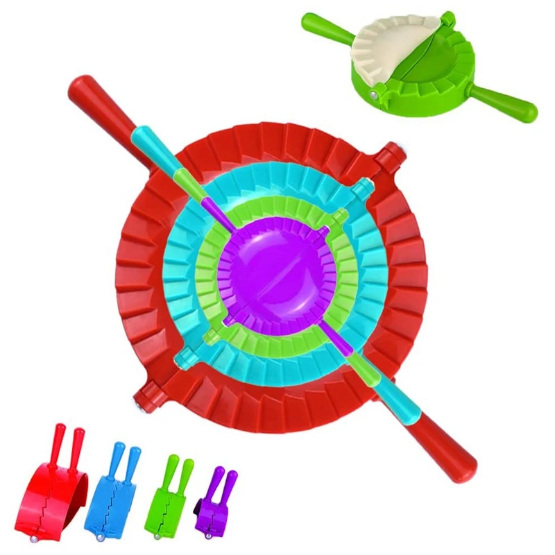 

Устройство для изготовления пельменей, 4 упаковки, пресс для изготовления пельменей, кондитерских изделий, искусственных пельменей, Empanadas