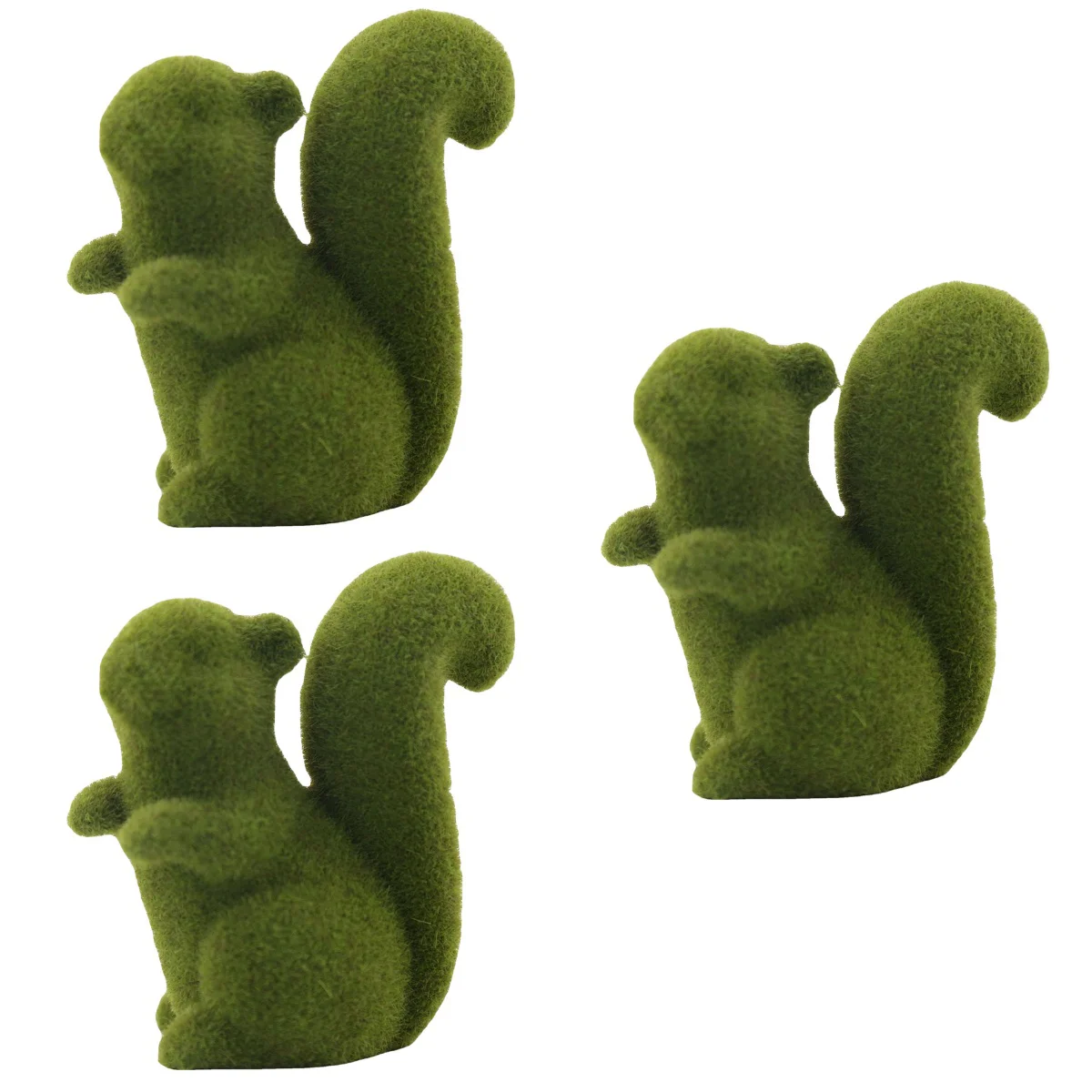 

3x Statue Decorative Lovely Resin Squirrel Resin Squirrel Statue Garden Squirrel Statue Decorative Squirrel Statue