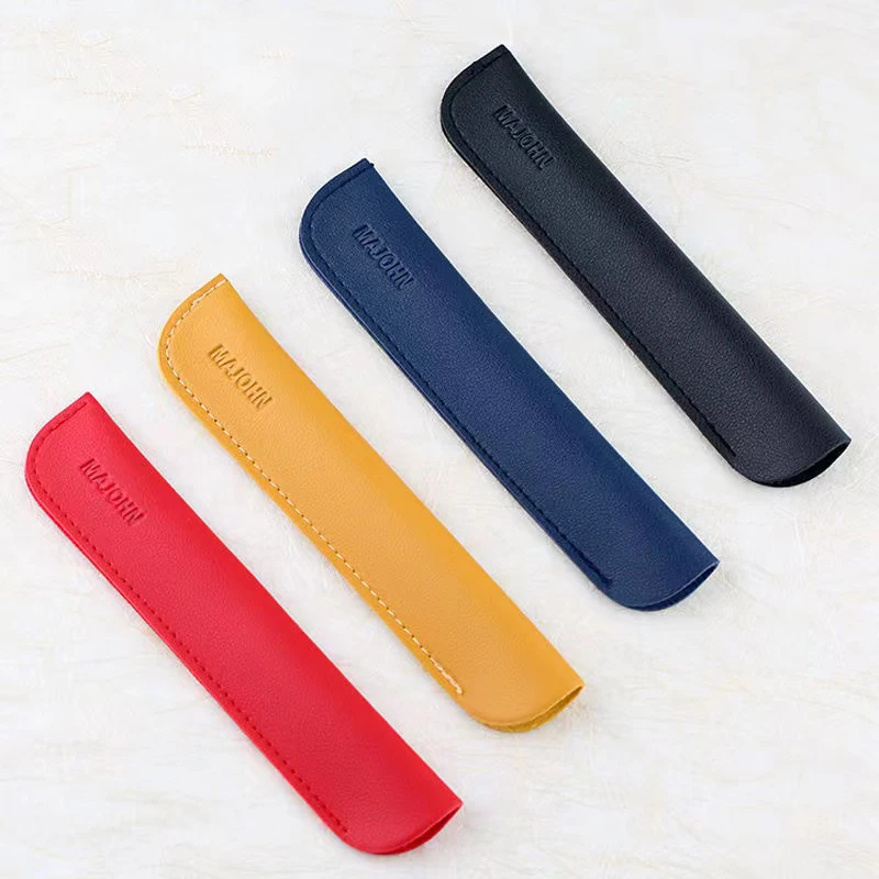 

Microfiber Leather Creative Personality Trend Business Portable Signature Pen Pen Protective Sleeve Safety Pen Bag