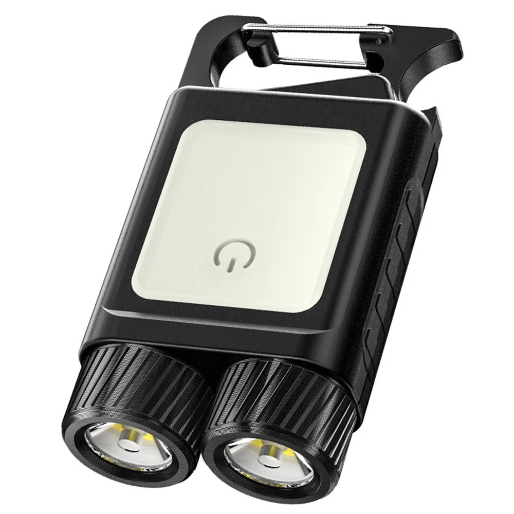 

Светодиодный портативный фонарик, фонарик, перезаряжаемый рабочий светильник, открывалка для кемпинга, рандомный мини-брелок, точечный светильник, товары для кемпинга