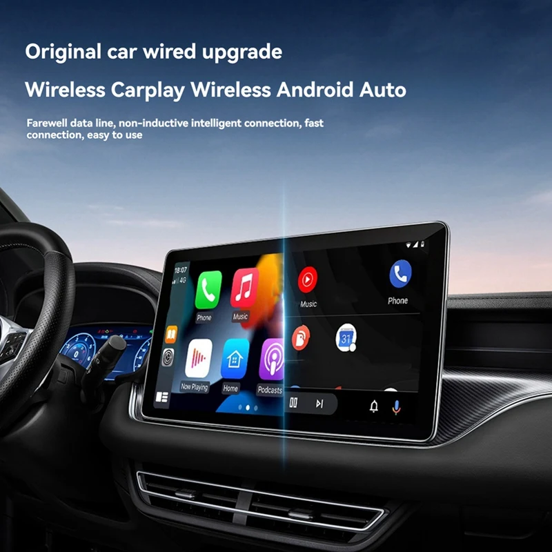 Беспроводная Bluetooth-гарнитура Carplay AI Box