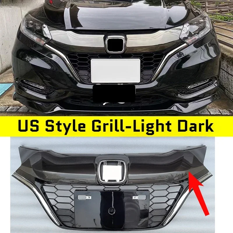 

Подходит для Honda HR-V/HRV/VEZEL 2015-2018 2019-2020, гоночные грили, передняя верхняя сетчатая решетка, автомобильные аксессуары, автомобильная гоночная решетка