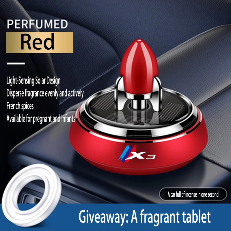 

For BMW X3 car air freshener solar rocket model center console decoration car interior accessories