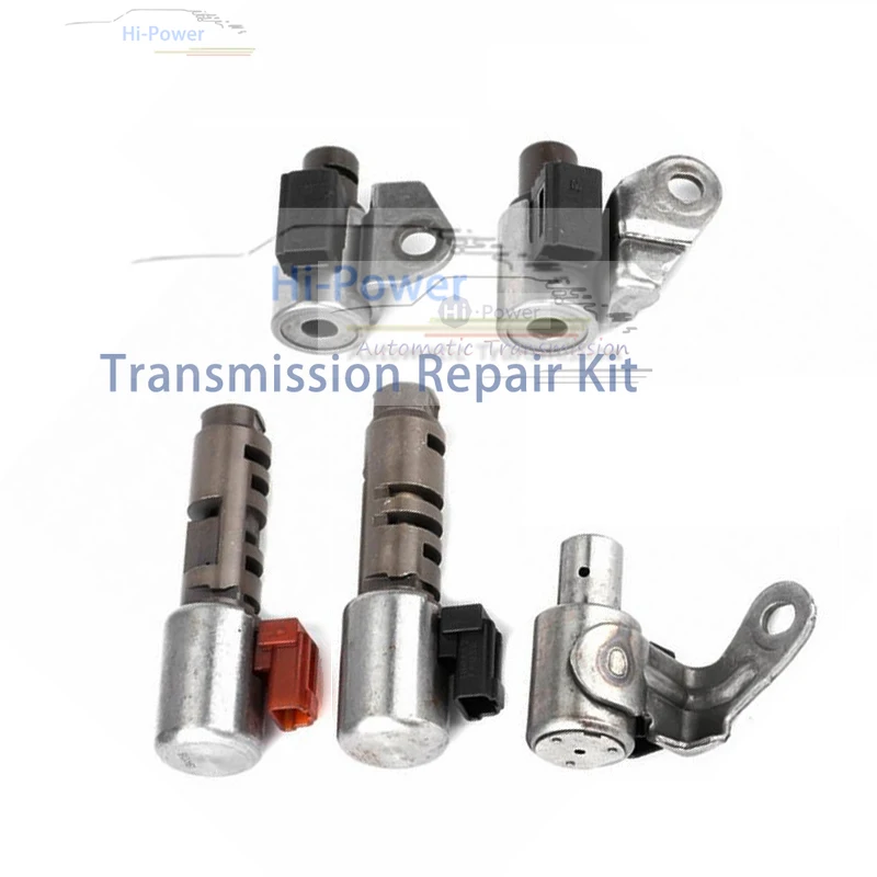 

5PCS U340E U341E U341F transmission solenoid valve Kit for 1999-UP Lexus Toyota Corolla s 1.8L ZRE142L NZE121 1NZ-FE