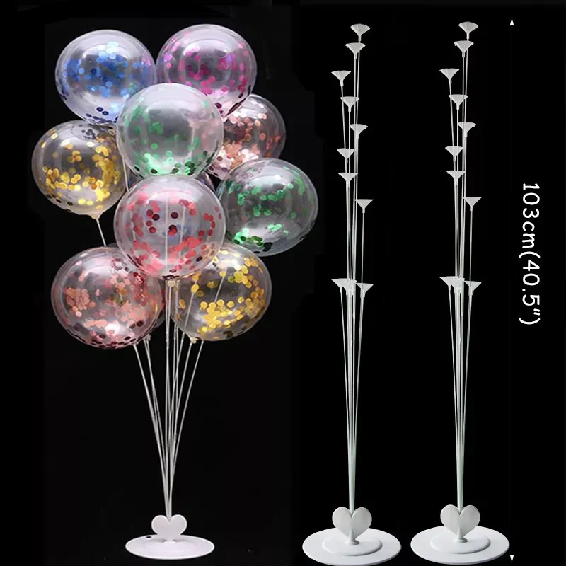 

35/70/130cm Balloon Stand Holder Wedding Decor Balloons Birthday party decorations kids ballon arch baloon stick party supplies