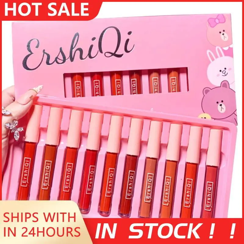

Matte Velvet Lip Gloss Liquid Lipsticks Non-stick Cup Waterproof Long Lasting Nonstick Cup Lipgloss Makeup Sexy Lip Tint Glaze