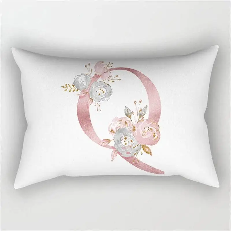 

Розовый велюровый чехол для подушки 30x50