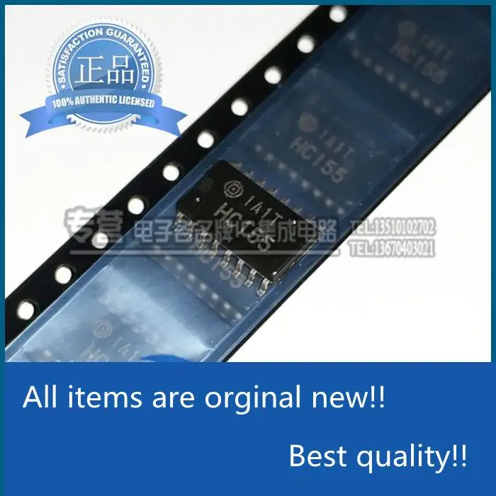 

10pcs 100% orginal new HD74HC155FPEL silkscreen HC155 mid-body patch SO-16/5.2