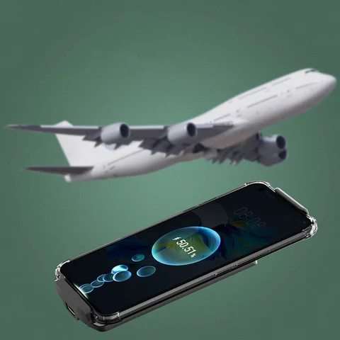 Тип зажима на задней панели Power Bank 10000 мАч Мини-размер Портативное зарядное устройство Type-C/для iPhone/Mirco USB-интерфейсы Powerbank Резервная батарея