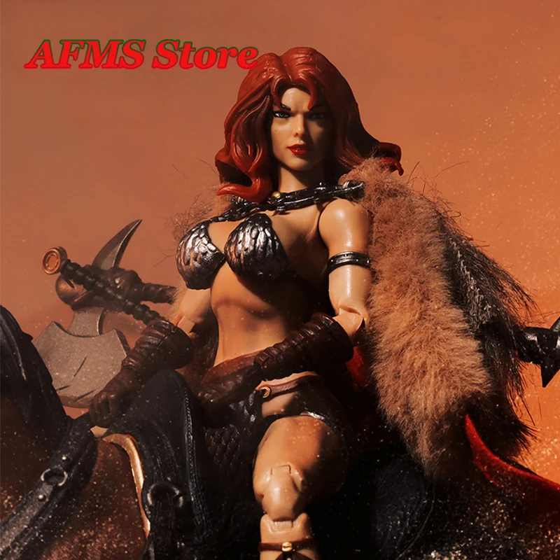

Dynamite Comic 1/12 Scale Women Soldier Vampire RED SONJA Cloak Cloth Model Fit 6inch Action Figure Body Collection