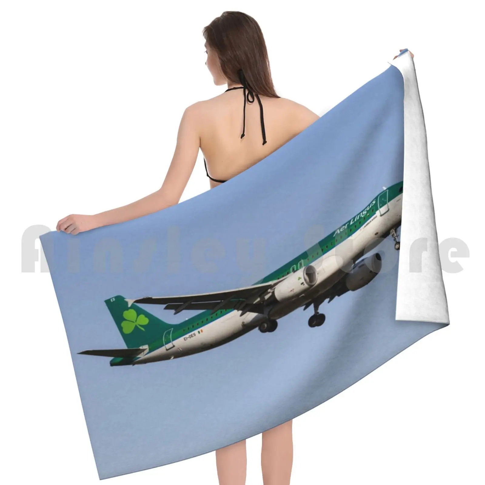 Фото Aer Lingus Airbus A320 Банное полотенце Пляжная подушка Aer Lingus Aer Lingus Aer Lingus Aer Lingus Airbus Aer Lingus №5