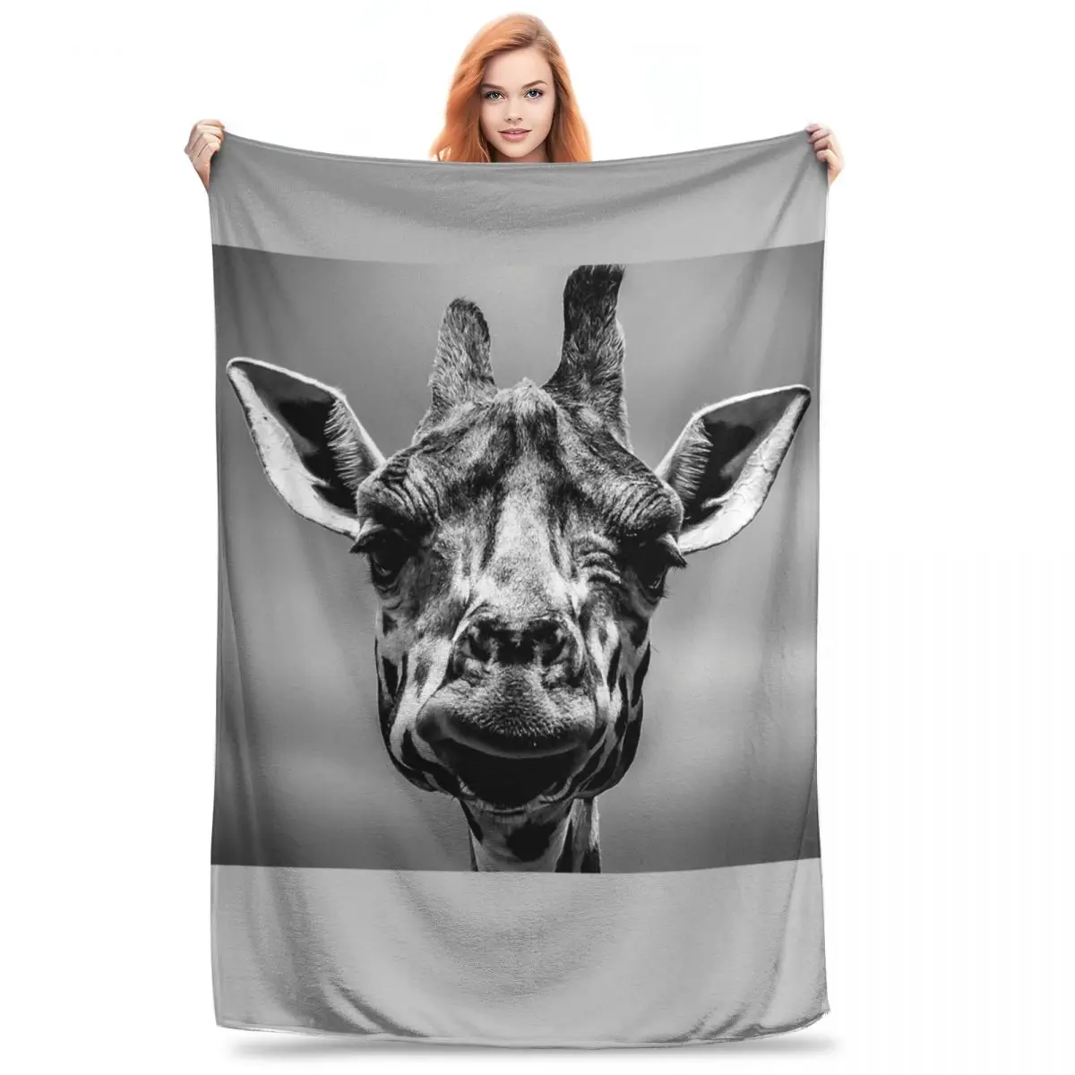 Жираф любовь искусственное мягкое покрывало для дивана пледы улицы