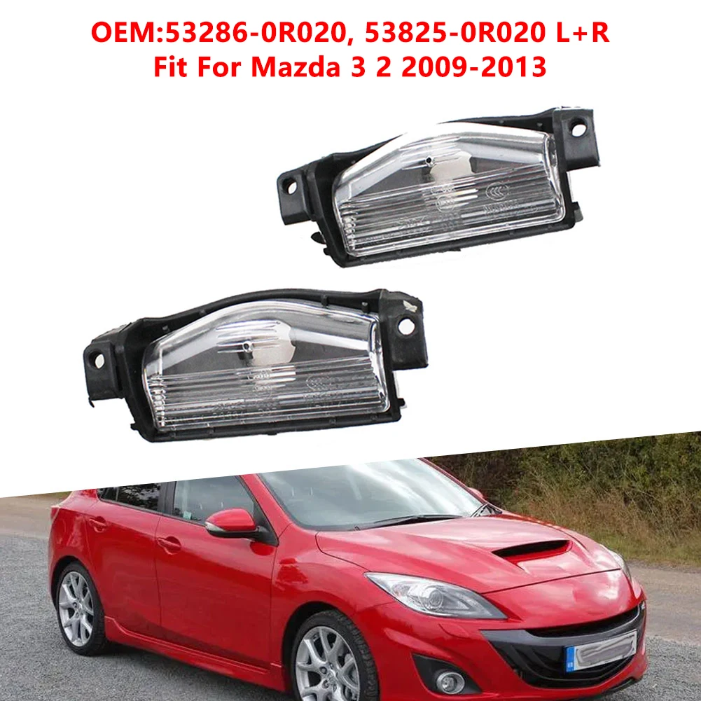 Чехол для заднего бампера Mazda 3 2 2009-2013, 2 шт.