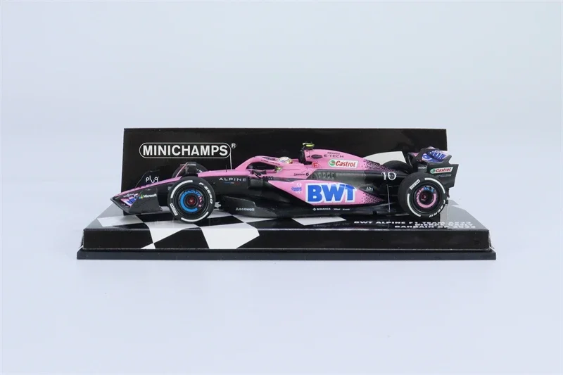 MINICHAMPS 1:43 2023 F1 BWT ALPINE A523 # 10-P.GASLY гоночная модель автомобиля