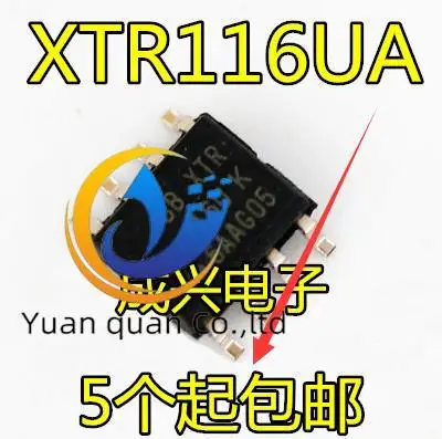 

10pcs original new XTR116UA XTR116U XTR116 116U 116UK SOP8 interface chip