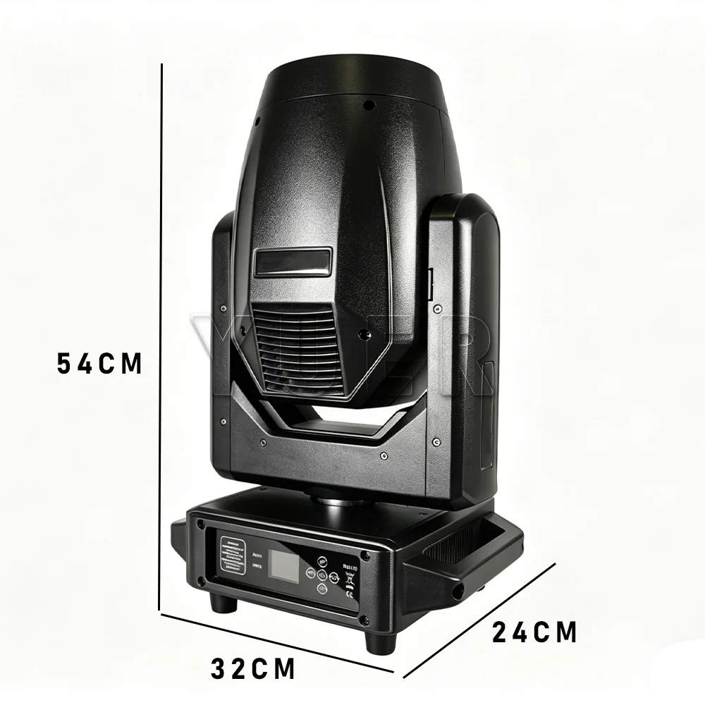 Фото 2 шт. Вращающиеся головные светильники Beam 295W 14R с сенсорным экраном, RGB-кольцом, 8+16+24 призмами, DMX512, музыкальным управлением для DJ, дискотек, клубов, концертов, сценического освещения №5