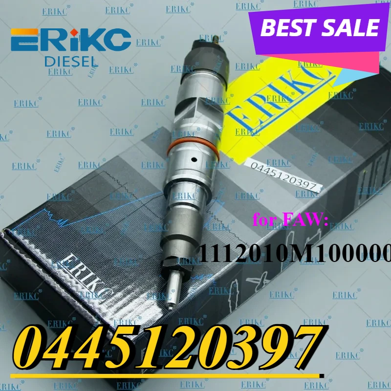 ЭРИКК 0445120397 Топливные форсунки высокого давления 0 445 120 397 CRIN2-6DM2 Новый