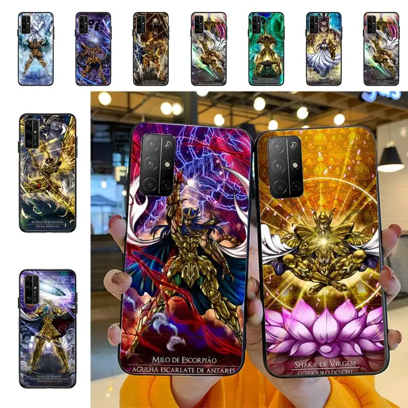 

Bandai Saint Seiya Phone Case for Huawei Honor 10 i 8X C 5A 20 9 10 30 lite pro Voew 10 20 V30