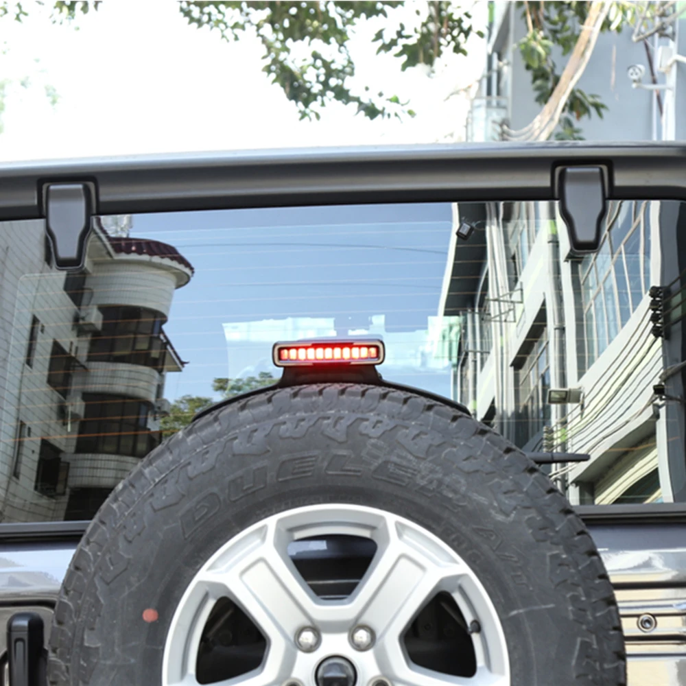 Высоко монтируемый стоп-сигнал декоративная накладка для Wrangler JL Gladiator JT 2018-2023