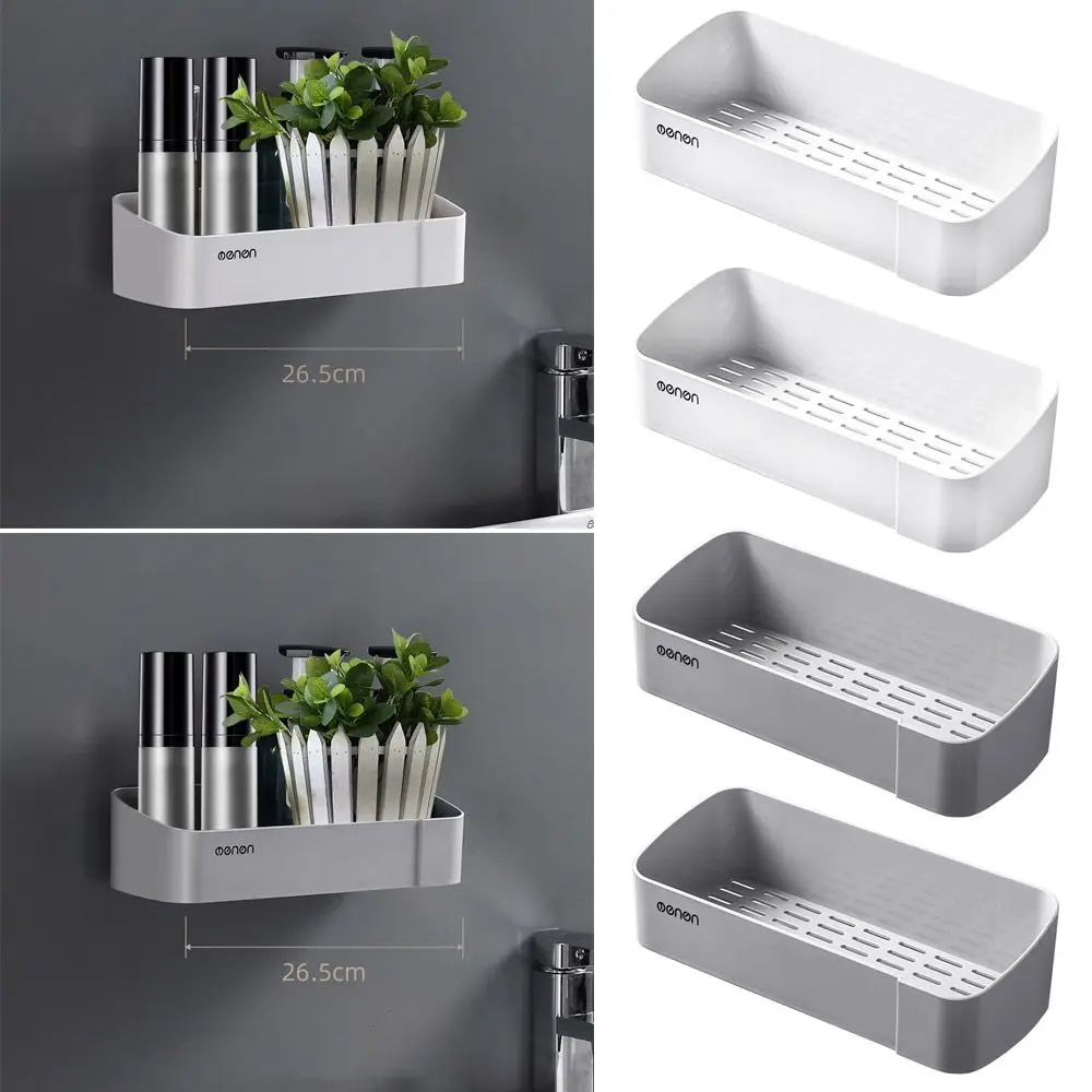 

Kitchen/Bathroom Accessories Detachable Self-Adhesive Toilet Organizer Storage Rack Wall-Mounted Bathroom Shelves