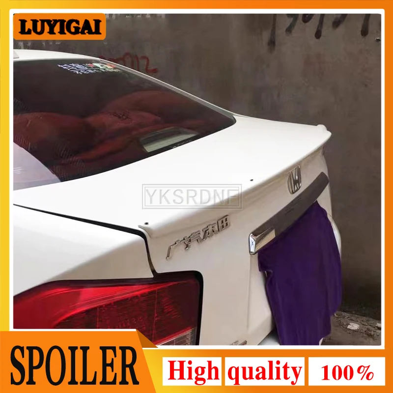 

Спойлер для honda city 2009 2010 2011 2012 2013 2014, высококачественный спойлер из ABS материала для заднего крыла автомобиля