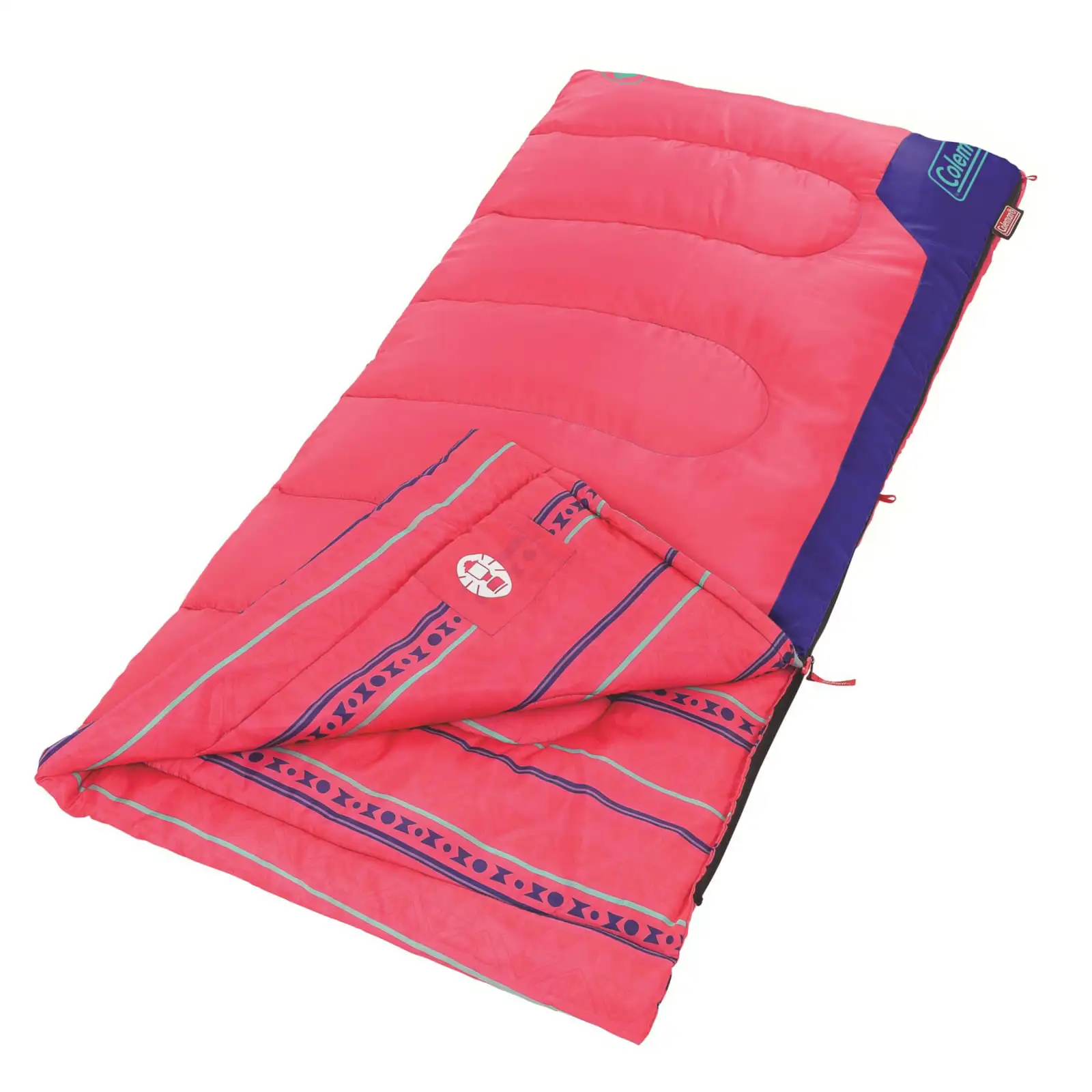 

Glow in the Dark 50 F Rectangular Sleeping Bag