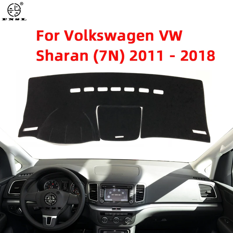 

Противоскользящий коврик для VW Volkswagen Sharan 7N SEAT Alhambra 2011 ~ 2018 MK2, накладка на приборную панель, солнцезащитный козырек, аксессуары 2013 2014