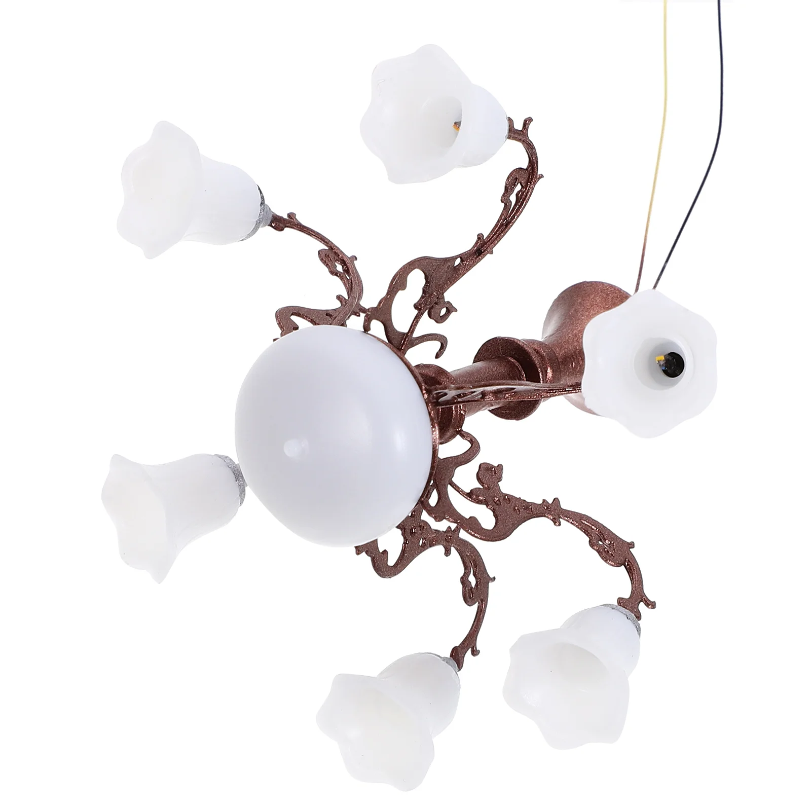 

Miniature Lamp Miniature Decoration Furniture Ornament Mini Chandelier Light