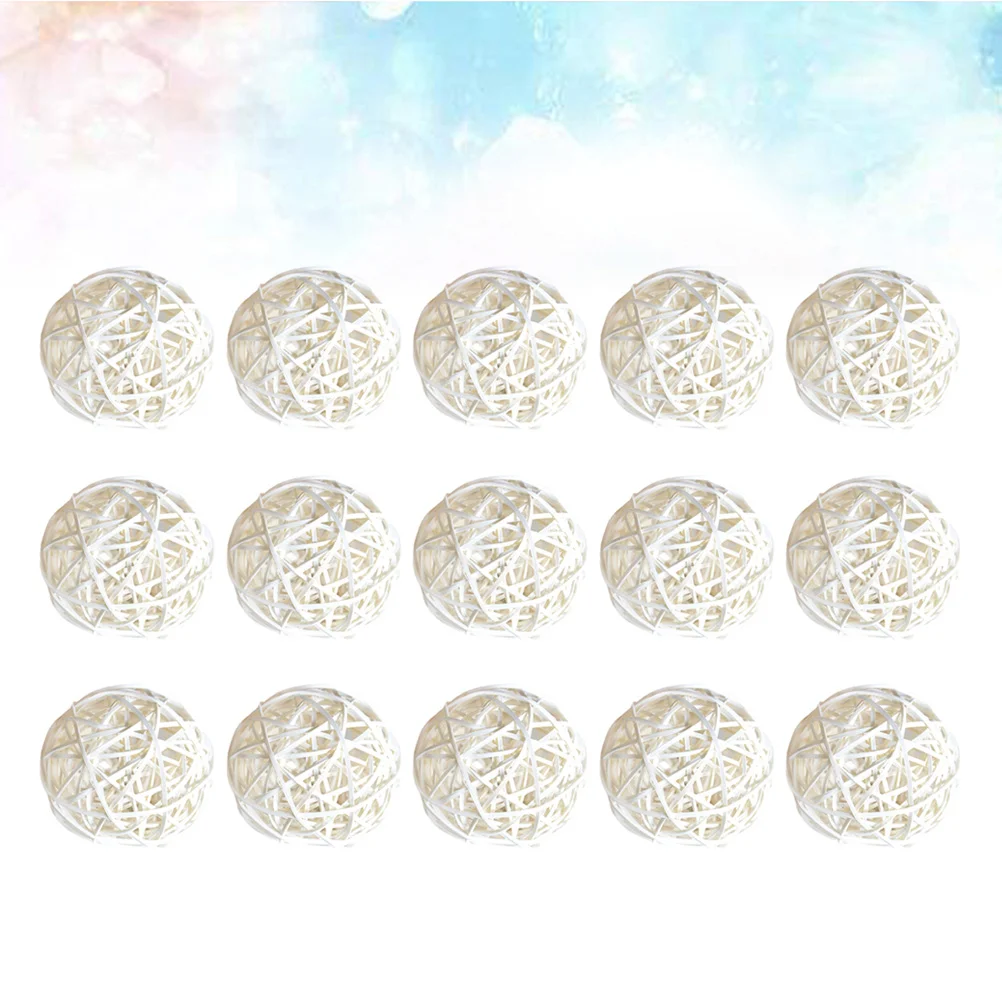 

Hanging Decorative Decorations Wicker Tree Filler Vine Rattan Bowl Ornaments Sphere Diy Wedding Decoration Pendants Bedroom Vase