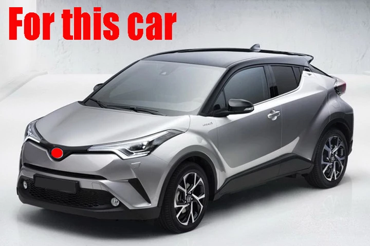 Защитные накладки на порог из нержавеющей стали для Toyota C-HR CHR 2017 2018 2019