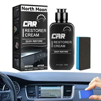 100 ml car restorer agent with sponge car refurbish agent for leather parts leather revitalizing coating agent auto leather