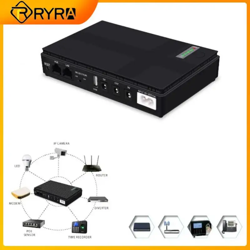 

Портативный мини-источник питания RYRA, 10400 мАч, 18 Вт, 5 В/9 В/12 В, 220 В