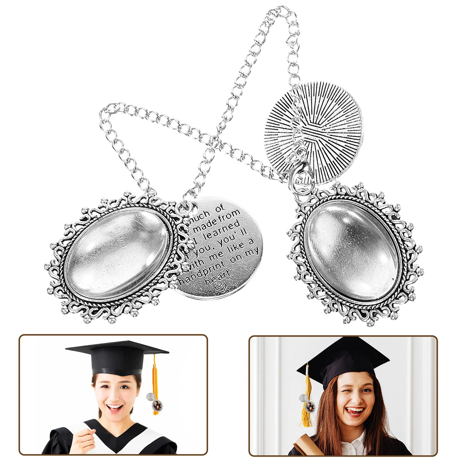 

Decorate Decorative Serving Trays Memorial Pendant Tassel Hanging Memory Picture
