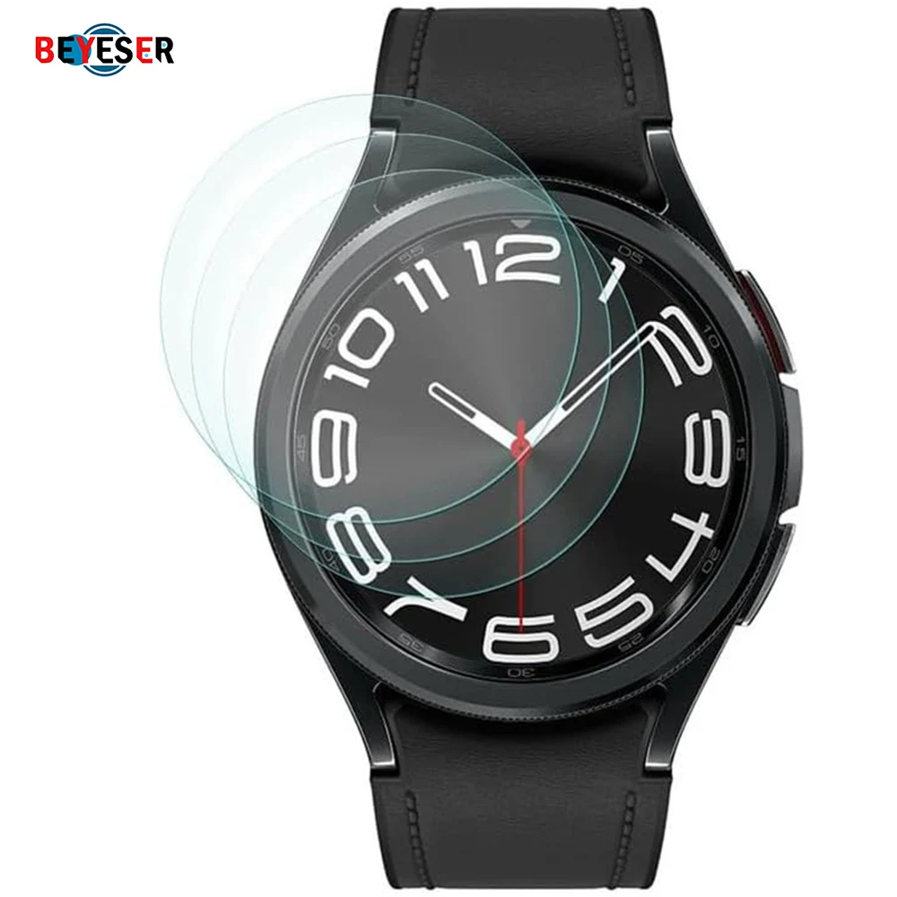 

Пленка для часов Samsung Galaxy Watch 6 Classic, Защитная пленка для смарт-часов из закаленного стекла с защитой от царапин, 47 мм, 43 мм, 3/6 шт.