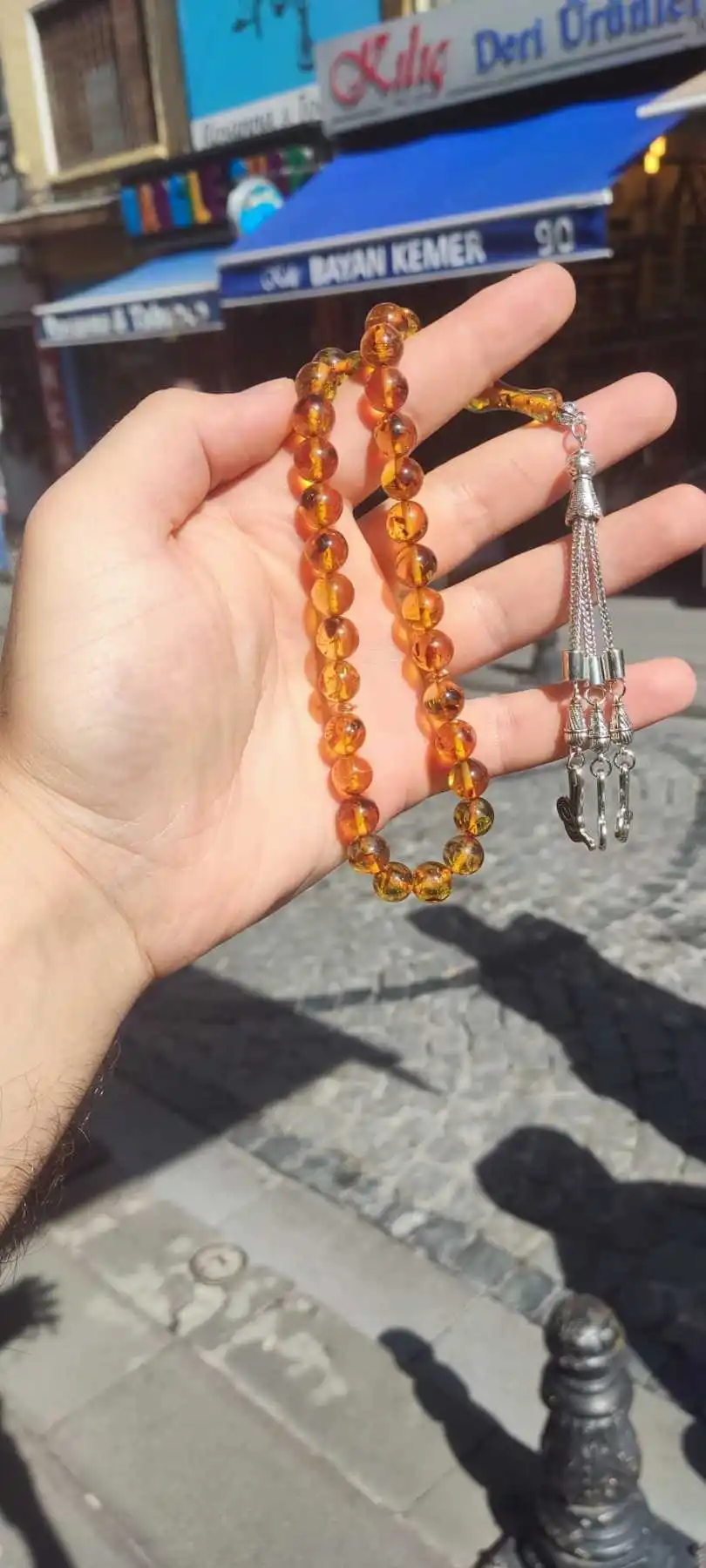 Из нержавеющей стали кисточки сферическая огранка темный медовый цвет смола из