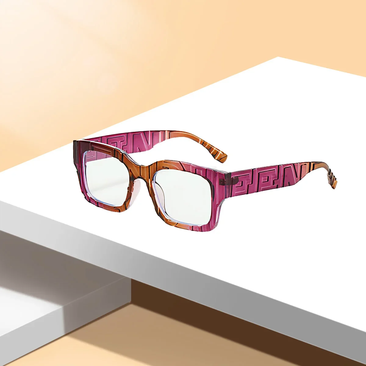 Женские винтажные квадратные солнцезащитные очки YuYing в оправе из сплава