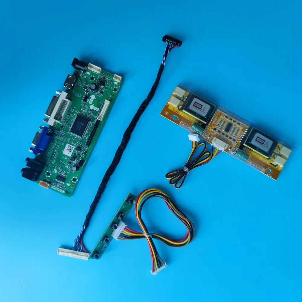 Комплект для LM170E01-A5KE/TLC1/TLB3/TLAC/TLAB/A5NQ/TLA8 1280X1024 Плата контроллера M.NT68676 LCD LVDS DVI VGA 4
