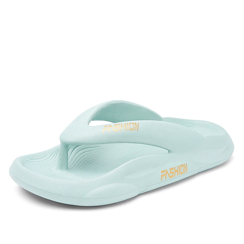 Мужские шлепанцы пляжные тапочки летняя Уличная обувь на толстой подошве сланцы