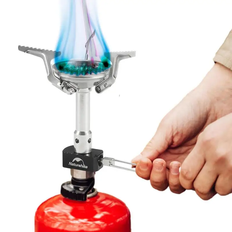 

Туристическая горелка, 3000 Вт, легкая, регулируемая