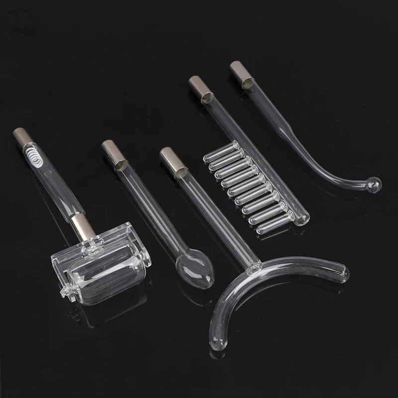 

Фиолетовые высокочастотные электроды, стеклянная трубка, Электротерапия для лица и тела, средство для удаления пятен от акне, косметическа...