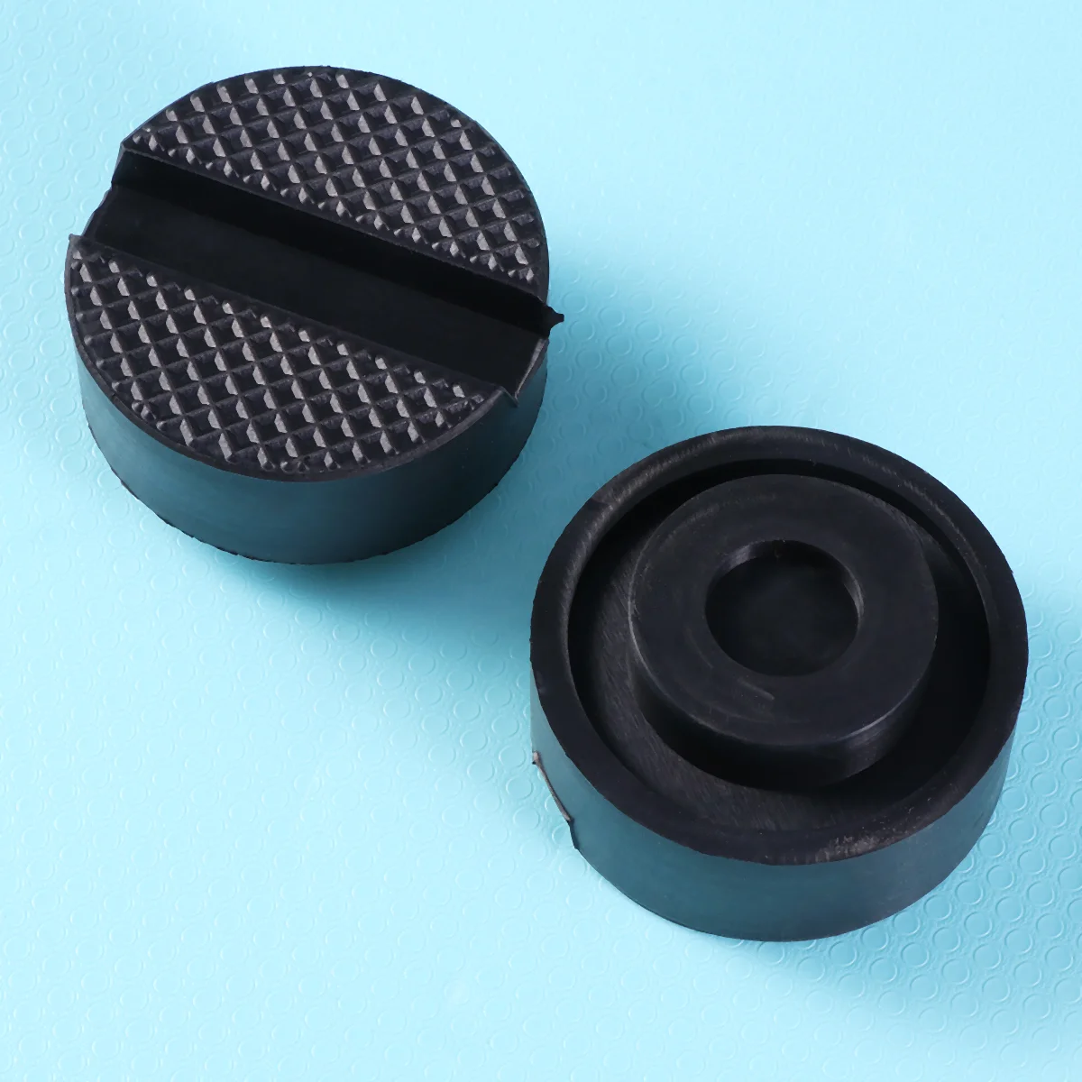 2 шт. автомобильный резиновый домкрат гидравлический диск с прорезями защитная